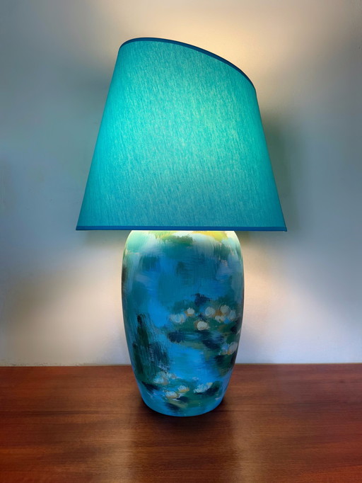 Louis Drimmer "Nymphéas" lamp 1980s