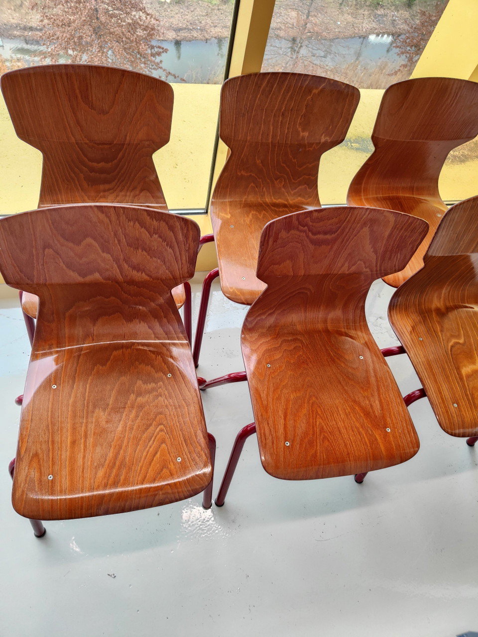6x Obo Eromes Wijchen dining chair