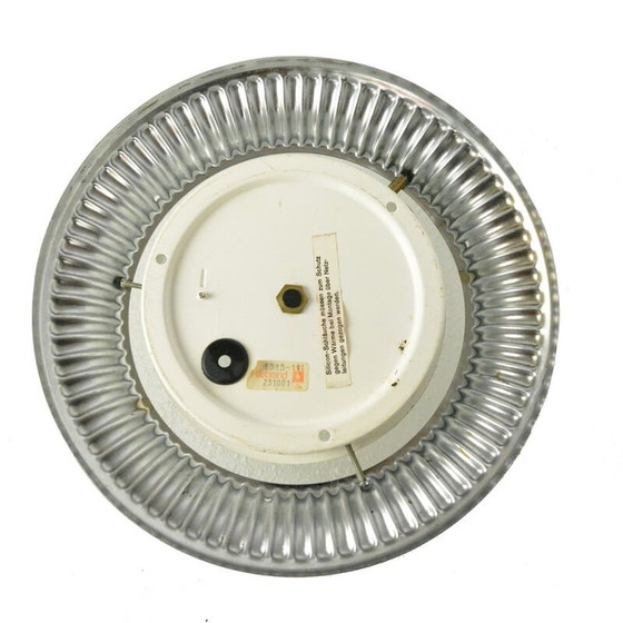 Image 1 of Vintage chrome ceiling lamp by Hillebrand, Germany 1970s