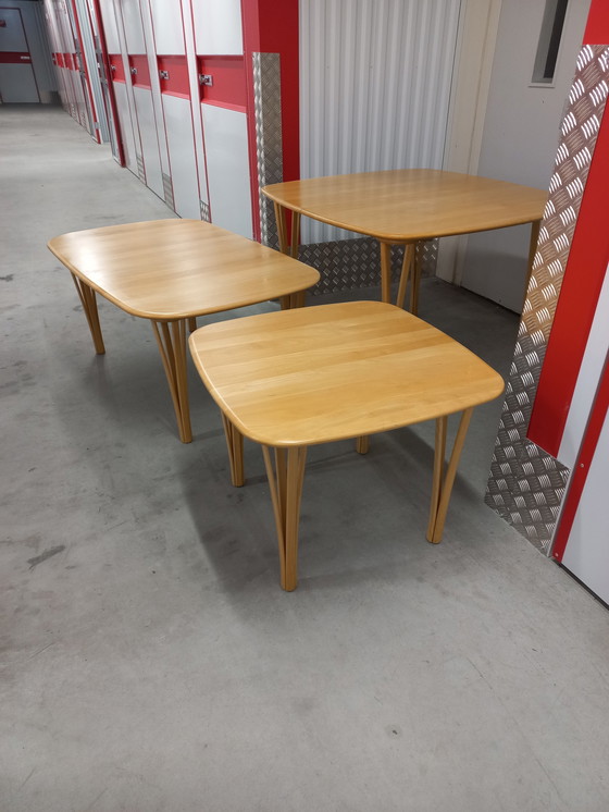 Image 1 of 3x Haslev tables