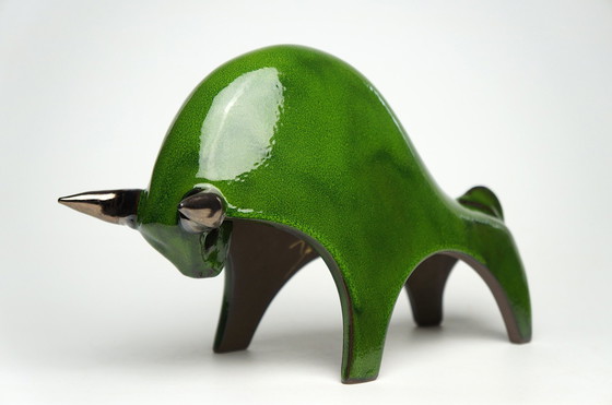 Image 1 of Large Ceramic Bull Sculpture Urszula Despet