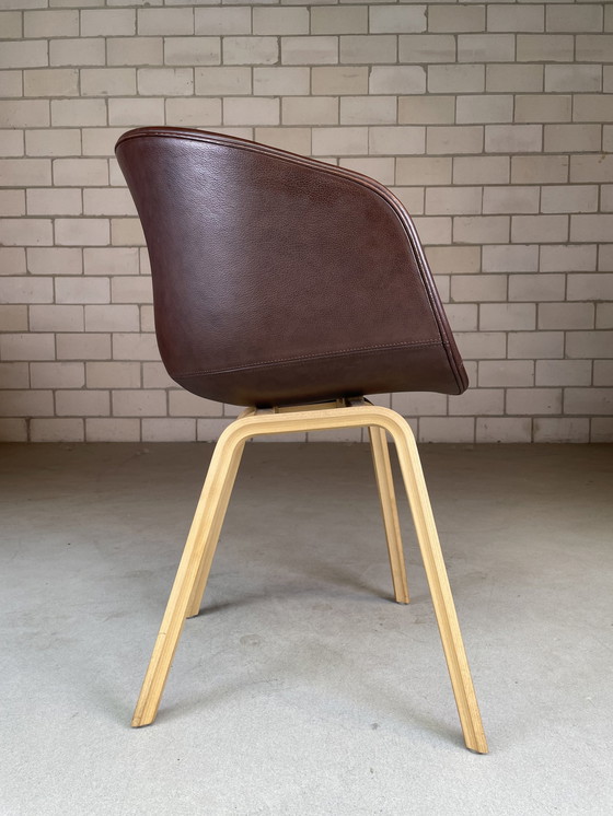 Image 1 of 3X Hay About A Chair Aac23 Sedia in pelle marrone