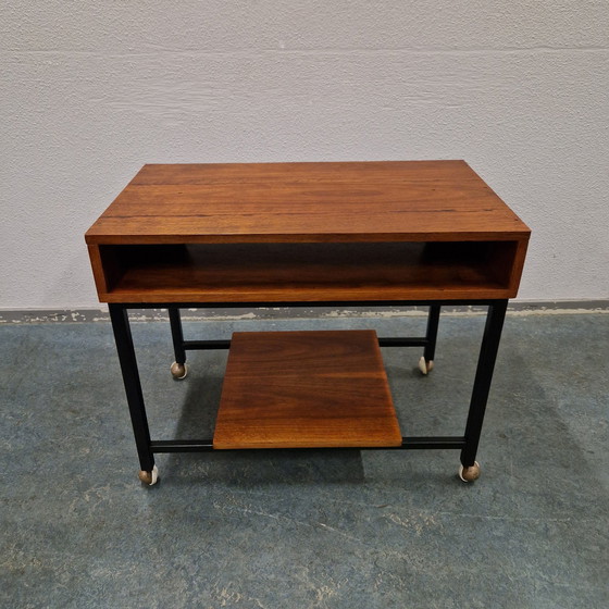 Image 1 of 60'S Barcart Side Table Audio Furniture