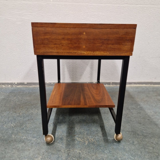 Image 1 of 60'S Barcart Side Table Audio Furniture