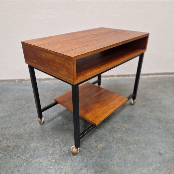 Image 1 of 60'S Barcart Side Table Audio Furniture