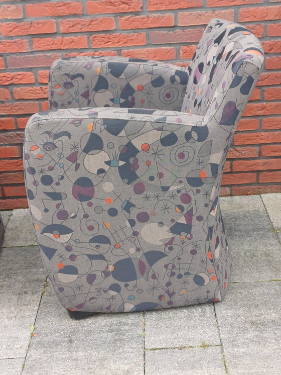 Image 1 of 2x Leolux Ladies' Armchairs