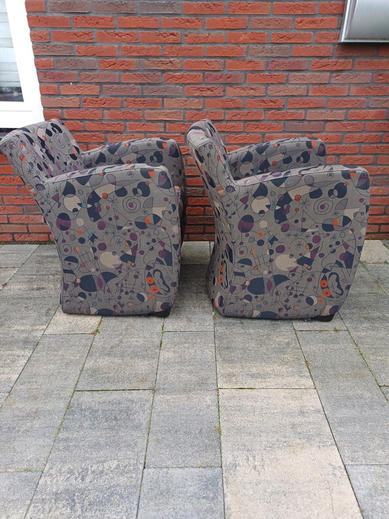 Image 1 of 2x Leolux Ladies' Armchairs