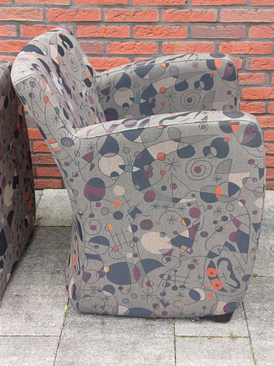 Image 1 of 2x Leolux Ladies' Armchairs