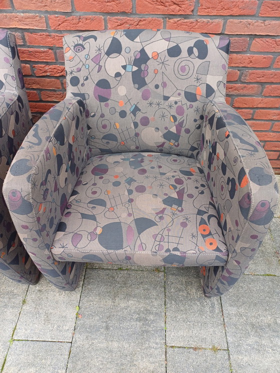 Image 1 of 2x Leolux Ladies' Armchairs