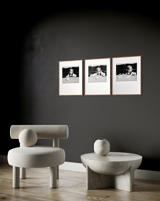 Mevr Mia Paquay Holland, Beautiful Series Of 3 Quality Art Photographs