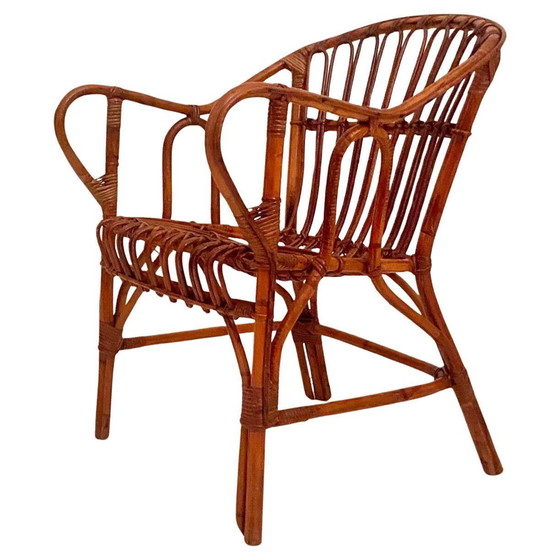 Image 1 of 1X Conjunto de salón de bambú y ratán, Italia, 1960