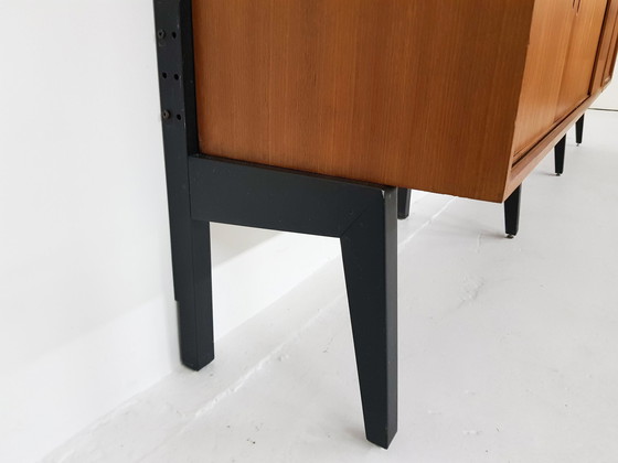 Image 1 of Large Poul Cadovius for Royal System free standing teak wall unit, Denmark 1950's