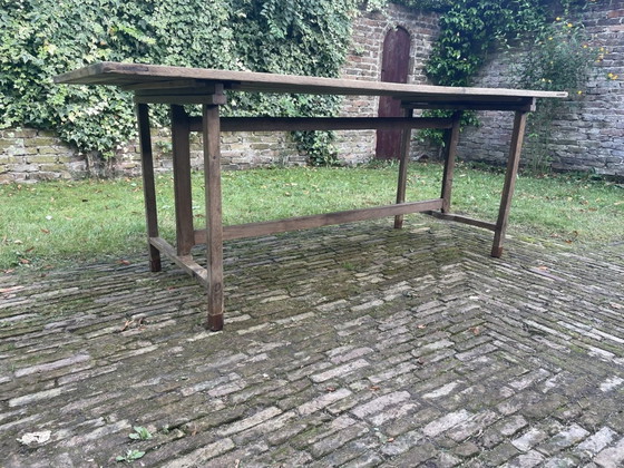 Image 1 of Vendage Table Folding Table French