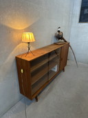 Bibliothèque / vitrine vintage Herbert Elsibb (Danemark)