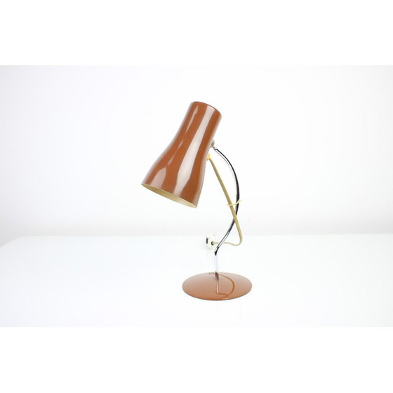 Image 1 of Vintage adjustable metal table lamp, chrome by Josef Hůrka for Napako, Czechoslovakia 1970s