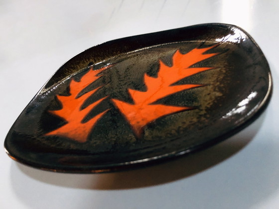 Image 1 of Vintage Dish - Vide Poche - Ceramic - À La Manière De Gilbert Valentin - 1950-1960