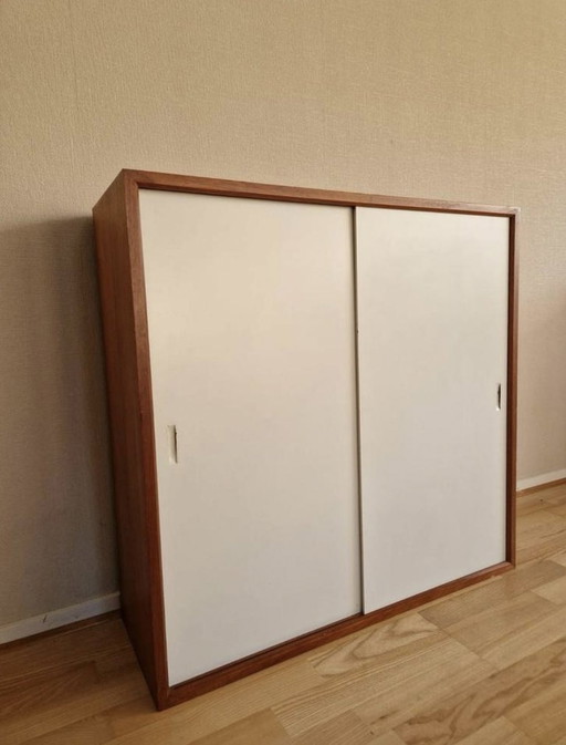 Poul Cadovius Wall Cupboard Element Sliding Doors