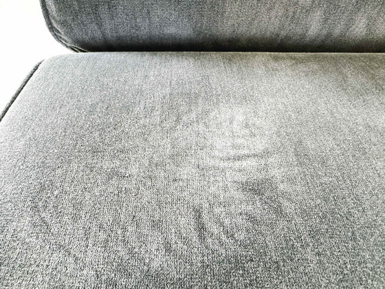 Image 1 of Corner sofa couch Cor Kelp fabric (velvet) leather gray white design