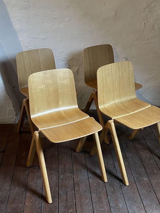 Set Of 4 Hay Copenhagen Chairs, Ronan & Erwan Bouroullec 