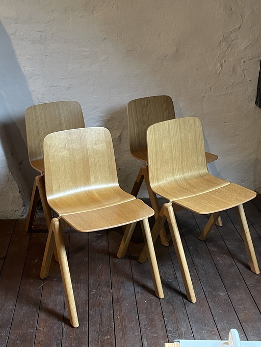 Set Of 4 Hay Copenhagen Chairs, Ronan & Erwan Bouroullec 