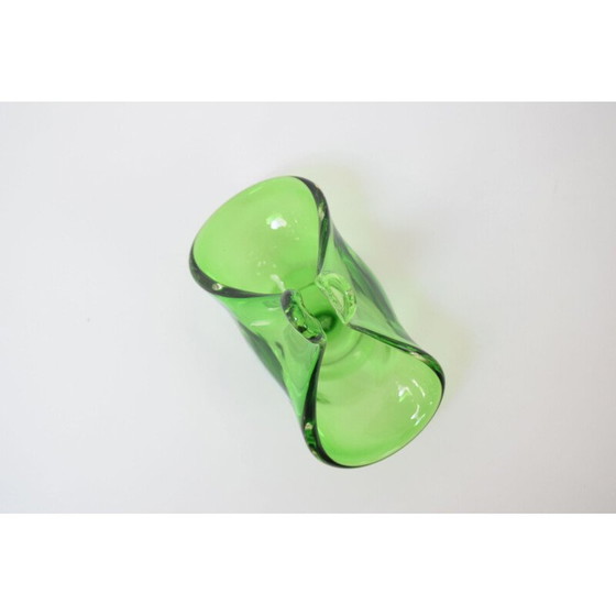 Image 1 of Vintage art glass bowl by Josef Hospodka for Chribska Glassworks, Czechoslovakia 1960