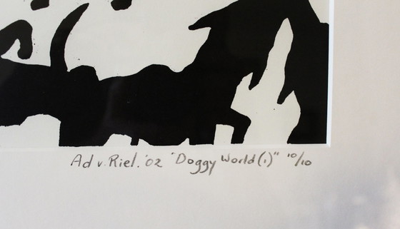 Image 1 of Ad van Riel - Doggy World (1) 10/10