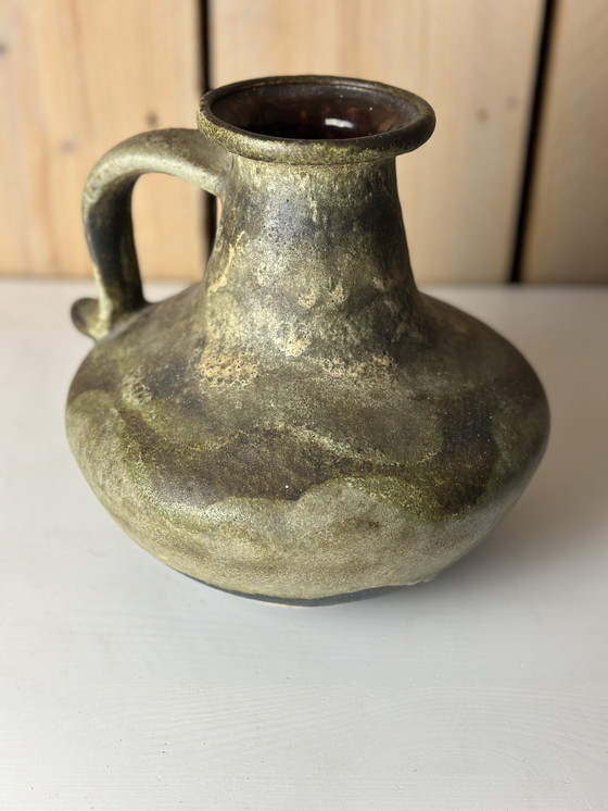 Image 1 of Ruscha Art Vase en lave grasse, Allemagne de l'Ouest