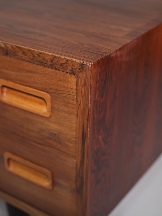 Image 1 of Low Drawer Cabinet Danish Hundevad Rosewood