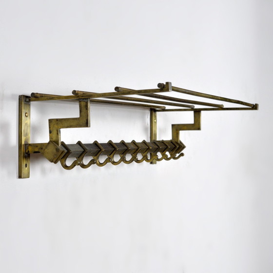 Image 1 of Wall Coat Rack, 1920S