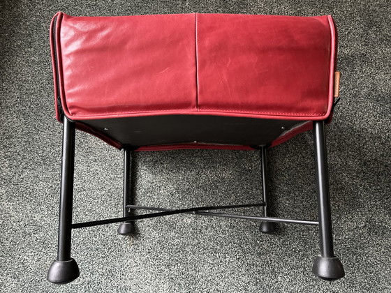 Image 1 of Hocker Charly Van Montis - Red Leather