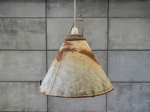 Metal Lamp, Industrial Style, 1950S