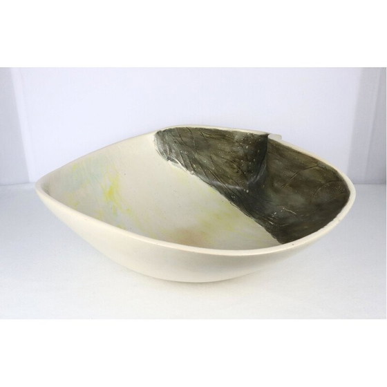 Image 1 of Vintage ceramic bowl by Mado Jolain, 1950
