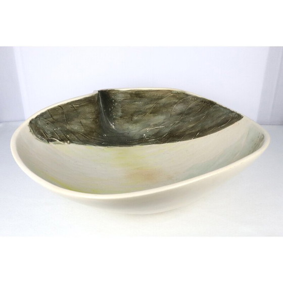 Image 1 of Vintage ceramic bowl by Mado Jolain, 1950