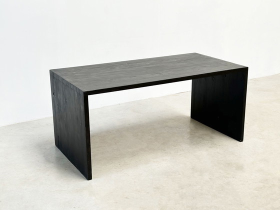 Image 1 of Black ebonized Ate Van Apeldoorn desk