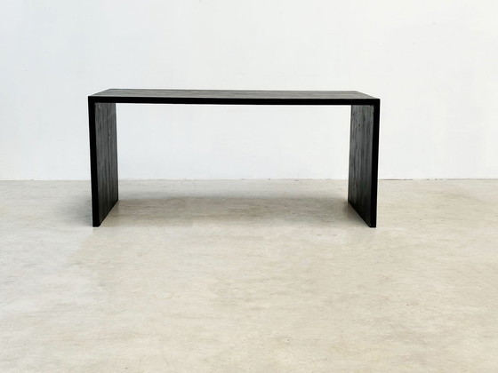 Image 1 of Black ebonized Ate Van Apeldoorn desk