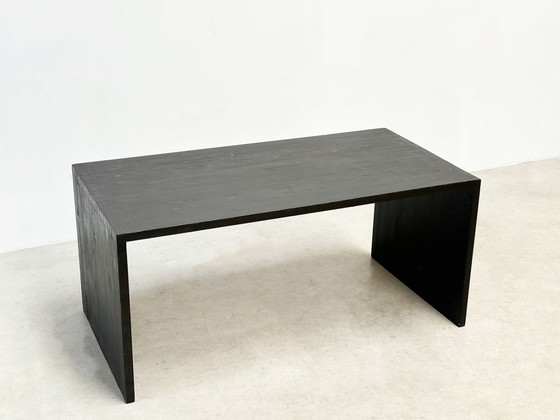 Image 1 of Black ebonized Ate Van Apeldoorn desk