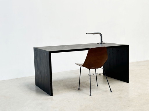 Black ebonized Ate Van Apeldoorn desk