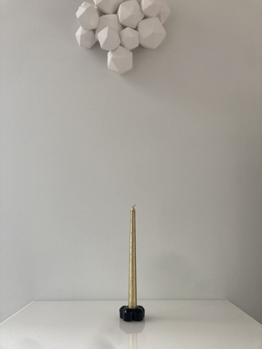 Design Candlestick Of White Marble