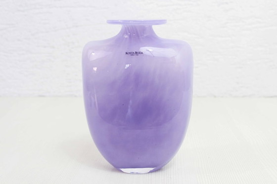 Image 1 of Kjell Engman vase for Kosta Boda Sweden