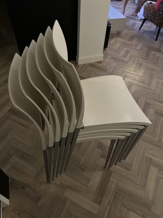 Image 1 of 6x Desalto dining chairs Sand