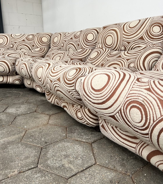 Image 1 of Rezia 8-Modular Bench By Emilio Guarnacci & Felix Padovano, 1960'S