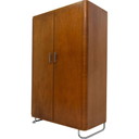 Vintage Bauhaus oak wood cabinet by Vichr and Spol for Kovona, Czechoslovakia 1930