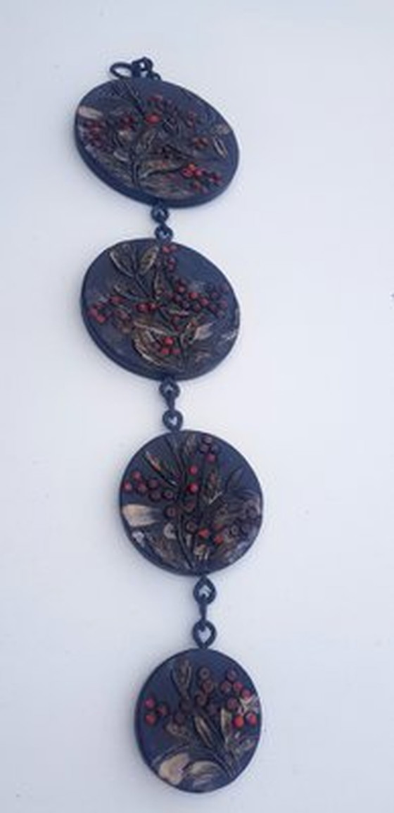 Image 1 of Mid-Century Ceramic Wall Hanging