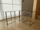 3x B&B Italia Simplice side tables by Antonio Citterio
