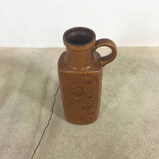 Image 1 of Vaso in ceramica vintage Fat Lava per Scheurich, Germania 1970