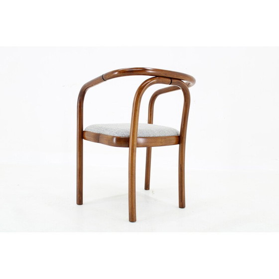 Image 1 of Vintage zinc fabric chair by Antonin Suman for Ton, Czechoslovakia 1970