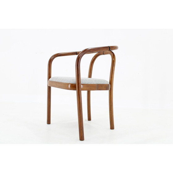 Image 1 of Vintage zinc fabric chair by Antonin Suman for Ton, Czechoslovakia 1970