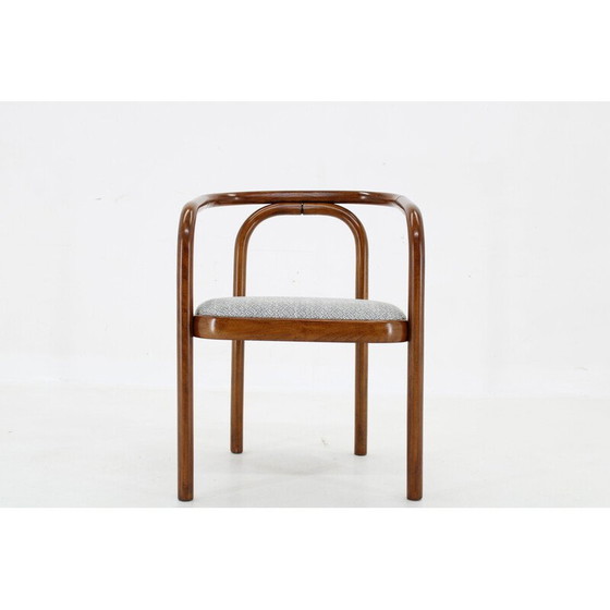 Image 1 of Vintage zinc fabric chair by Antonin Suman for Ton, Czechoslovakia 1970