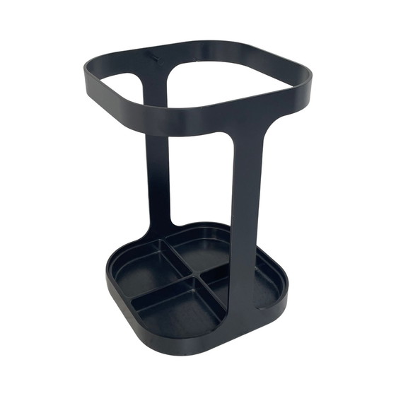 Image 1 of James Irvine for Van Esch - Umbrella stand model ‘Drip’ - Contemporary design - Detachable drip tray and extra hooks to hang sma