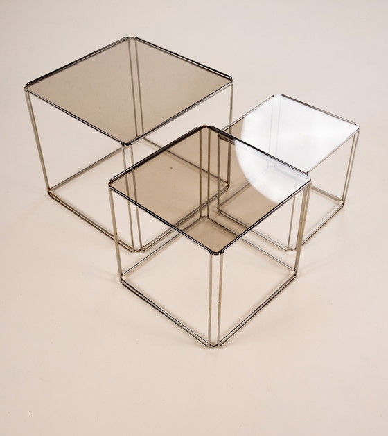 Image 1 of Isocele graphical nesting tables by Max Sauze